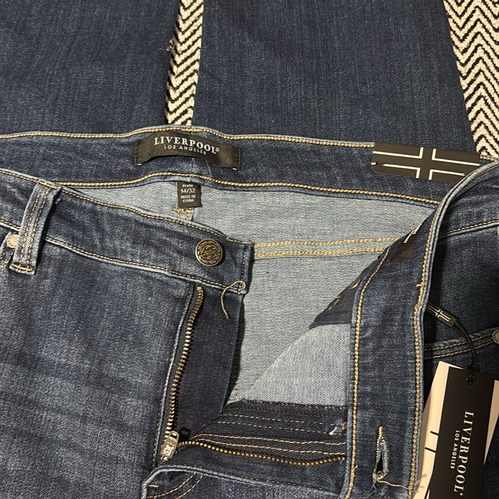 Liverpool Abby Skinny High Performance Eco Denim -Sz 13/32 Petite - NWT - Picture 3 of 8